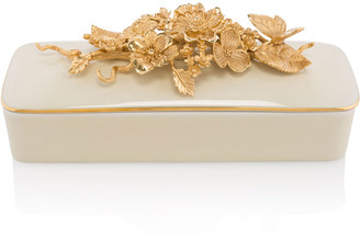 Jay Strongwater Rectangle Branch Flower Box