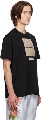 Burberry Black Sergio T-Shirt - ShopStyle