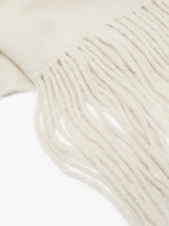 Thumbnail for your product : Joseph Tasselled Alpaca-blend Scarf - Ivory