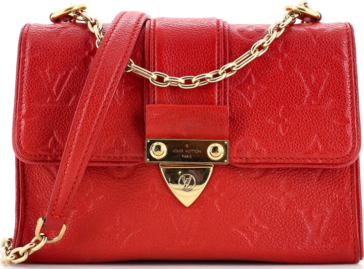 Louis Vuitton Saint Sulpice Leather Handbag