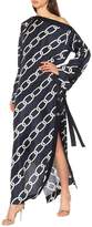 Thumbnail for your product : Monse Printed silk twill gown