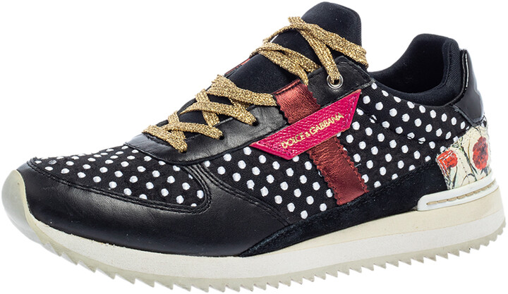 polka dot tennis shoes