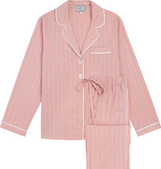 KIP. Sleepwear - Premium Cotton Pajama Set In Soft Rose