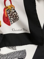 Thumbnail for your product : Christian Dior pre-owned La Parisienne silk scarf