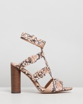 Thumbnail for your product : Missguided Multi-Buckle Block Stack Sandals
