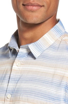 Quiksilver Men's Aventail Stripe Shirt