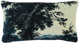 Thumbnail for your product : Boho & Co - Trees Two Blue - Velvet Cushion - 40x22cm