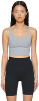 Thumbnail for your product : Nike Grey Infinalon Yoga Luxe Sport Top