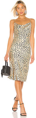 Bardot Leopard Slip Dress