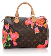 Thumbnail for your product : WGACA What Goes Around Comes Around Louis Vuitton Roses Speedy Satchel