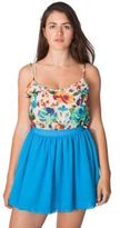 Thumbnail for your product : American Apparel RSA0325S Chiffon Double-Layered Shirred Waist Skirt