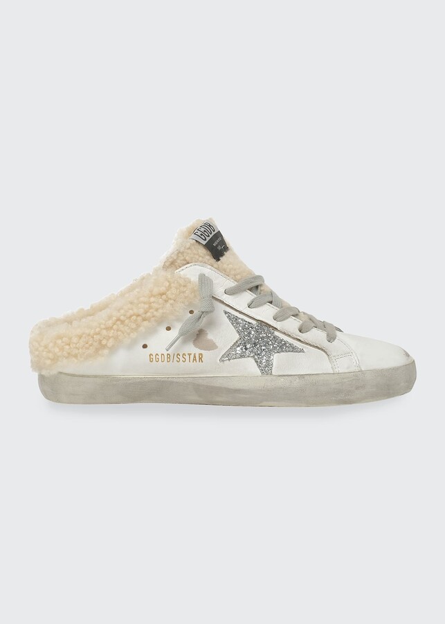 shearling slide sneaker