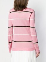 Thumbnail for your product : Cashmere In Love Striped Polo Shirt