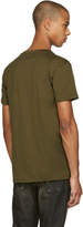 Thumbnail for your product : Balmain Green Mylar Logo T-Shirt
