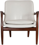 Thumbnail for your product : Worlds Away Joan Accent Chair, White
