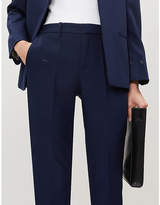 Thumbnail for your product : Zadig & Voltaire ZADIG&VOLTAIRE Pomelo Strass high-rise cropped tailored trousers
