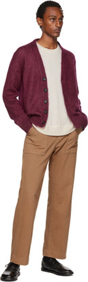 Massimo Alba Beige Garment-Dyed Sweater