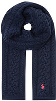 Thumbnail for your product : Ralph Lauren Aran cable scarf