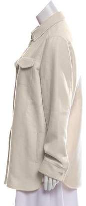 Loro Piana Cashmere Button-Up Jacket