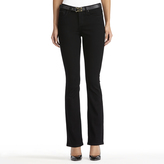 Thumbnail for your product : Jones New York Gramercy Black Bootcut Jeans (Plus)
