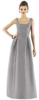 Thumbnail for your product : Alfred Sung Scoop Neck Dupioni Full Length Dress