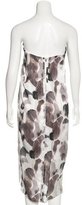 Thumbnail for your product : Helmut Lang Floral Silk Dress