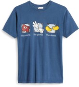 Thumbnail for your product : Disney Unisex Secondhand Mickey Shorts Gloves Graphic Tee