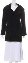 Thumbnail for your product : Cinzia Rocca Oversize-Collar Short Coat Black Oversize-Collar Short Coat