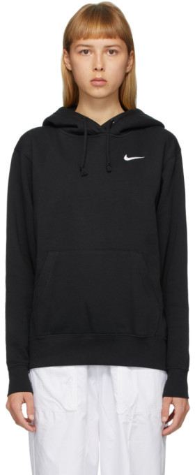nike black essentials hoodie