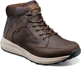 grey moccasin boots
