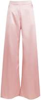 Thumbnail for your product : boohoo Satin Wide Leg Trouser