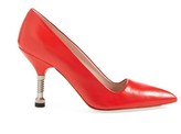 Thumbnail for your product : Miu Miu Bolt Heel Pointy Toe Pump (Women)