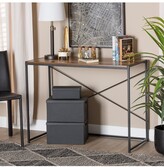 Thumbnail for your product : Baxton Studio Pauric Modern Industrial Wood Desk