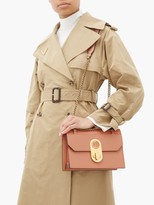 Thumbnail for your product : Christian Louboutin Elisa Large Leather Shoulder Bag - Nude