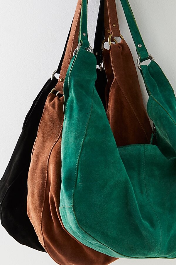 TheClothesRak Roma Suede Tote by Free People One Size / Rust