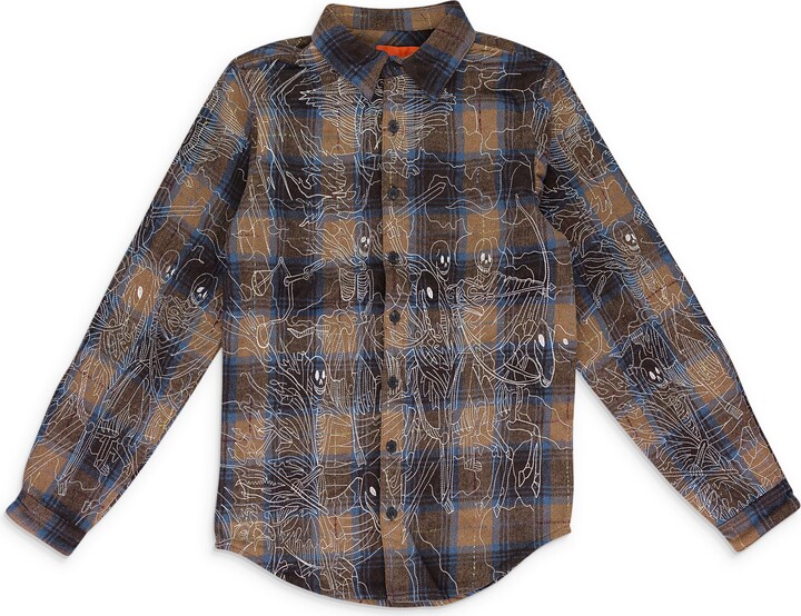 Who Decides War Multicolor Four Horsemen Flannel