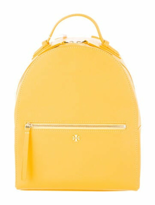 tory burch yellow backpack