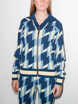 Thumbnail for your product : Dodo Bar Or Tom geometric-pattern track jacket