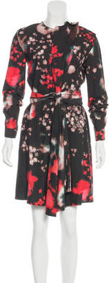 Cacharel Abstract Print A-Line Dress