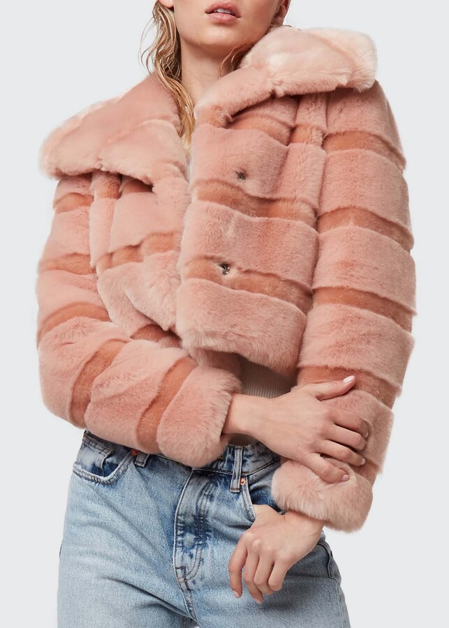 faux fur chubby jacket