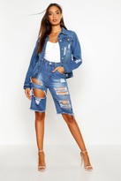 Thumbnail for your product : boohoo Western Denim Jacket