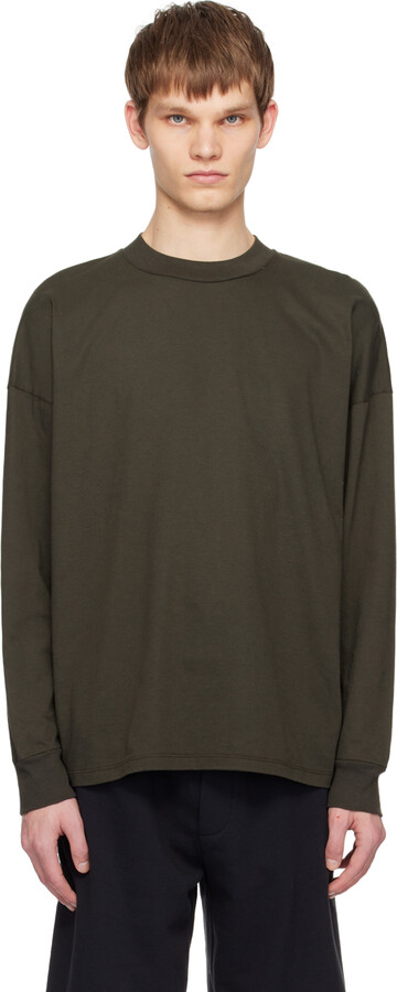 The Row Gray Drago Long Sleeve T-Shirt