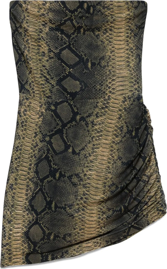 Norma Kamali Strapless Mini Dress