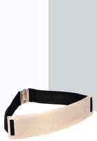 Thumbnail for your product : boohoo Chelsea Metal Plate Waist Belt
