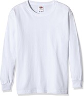 Thumbnail for your product : Fruit of the Loom Kids Long Sleeve Valueweight T-Shirt
