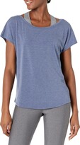 Thumbnail for your product : Amazon Essentials Women's Studio Short-Sleeve Lightweight Open-Back T-Shirt