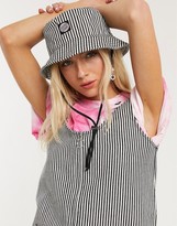 Thumbnail for your product : Santa Cruz Francis stripey playsuit in black