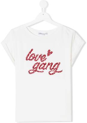 Patrizia Pepe Junior Love Gang T-shirt