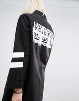 Thumbnail for your product : ASOS Jacket with Back Print