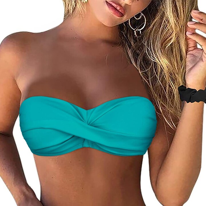 strapless bikini push up